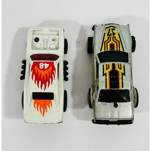 Vintage Matchbox Flame Out & Hot Wheels Scorchers White Thunderbird Die-Cast Car - Picture 9 of 15